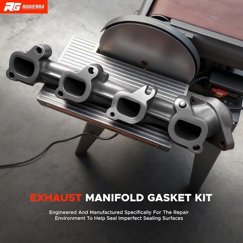 5.7 Exhaust Manifold Gasket Kit Compatible with Dodge Ram 1500 2500 3500, Charger, Challenger, Jeep 300C 5.7L V8 2009-2020 - Replaces MS97083, 03309, 57073 (Left+Right) in Saudi Arabia