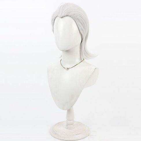 Cosplay Wig Hero X Hair White Slicked-back Hairs Costume Accessory Adult Unisex Party Halloween Christmas in Saudi Arabia
