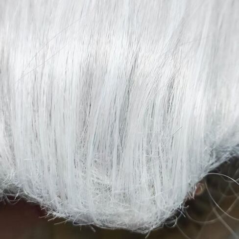 Cosplay Wig Hero X Hair White Slicked-back Hairs Costume Accessory Adult Unisex Party Halloween Christmas in Saudi Arabia