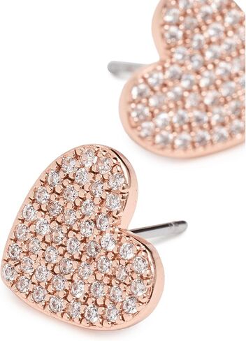 kate spade new york Yours Truly Pave Heart Studs in Saudi Arabia