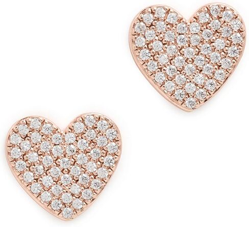 kate spade new york Yours Truly Pave Heart Studs in Saudi Arabia