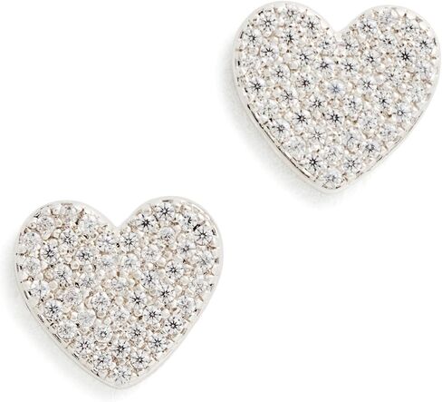kate spade new york Yours Truly Pave Heart Studs in Saudi Arabia