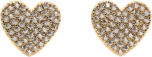 kate spade new york Yours Truly Pave Heart Studs in Saudi Arabia