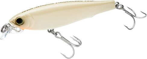Yo-Zuri R1161-LSAC Crystal 3D Shrimp Slow Sinking Lure, Luminescent Aurora Chartreuse, 70mm 2-3/4" in Saudi Arabia