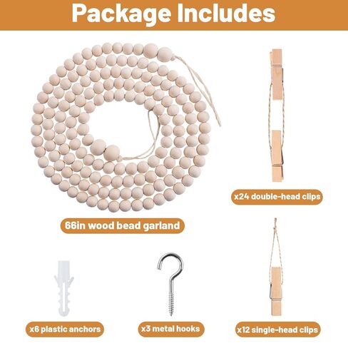 عرض الصور المعلقة مع المشابك، عرض فني جداري لديكور جدار الغرفة للأعمال الفنية، صور جدارية للصور تعرض حامل بطاقات عيد الميلاد in Kuwait