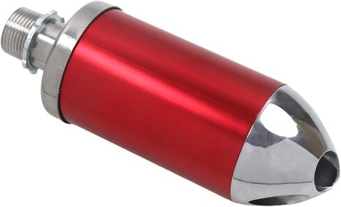 ماسورة العادم ذات خيط أنثى مع كاتم للصوت لمحرك بريداتور 196cc 212cc لمحرك GX160 GX200 لأجزاء أداء الدراجة الصغيرة Coleman Bt200x Go Kart باللون الأحمر in Saudi Arabia