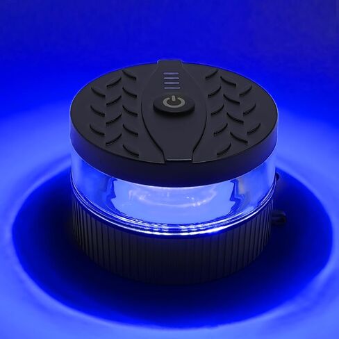 Battery Operated Amber Beacon Strobe Light w/Magnetic Base, Portable USB-C Rechargeable Mini Roof Top LED Warning Emergency Flashing Lights for Trucks, Vehicles, Car, Tractor 1-Pcs in Saudi Arabia