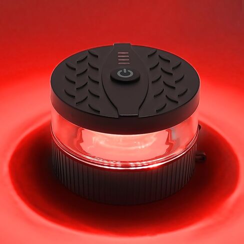 Battery Operated Amber Beacon Strobe Light w/Magnetic Base, Portable USB-C Rechargeable Mini Roof Top LED Warning Emergency Flashing Lights for Trucks, Vehicles, Car, Tractor 1-Pcs in Saudi Arabia
