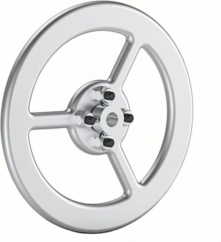 80mm Safe High-Speed Flywheel Aluminum Alloy Smart Car Wheel with 4mm Flange Coupling for Balancing Cubes and Balancing Bikes 1Pc in Saudi Arabia