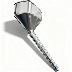 قمع غاز للسيارة وجزازة العشب - نموذج مجلفن عالي التحمل مع شاشة فلتر، قمع زيت ذو فم كبير لاستخدام السيارات، Embudo para Gasolina con Filtro in Kuwait