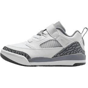 Jordan Spizike Low Little Kids' Shoes (FQ3951-102, White/Anthracite/Wolf Grey/Cool Grey) Size 3 in Kuwait