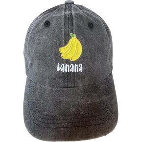 Banana Hat Vintage Baseball Cap Cute Fruit Hat Funny Gifts for Men Women in Saudi Arabia