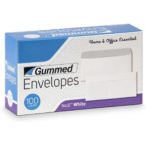 SteadMax 100 Pack #6 3/4 مغلفات ملونة قابلة للتقشير والختم، بريد الأعمال، 3-5/8 × 6-1/2 بوصة (عبوة من 100) in Kuwait