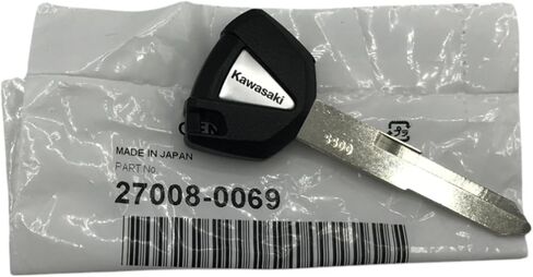 حزمة واحدة متوافقة مع Kawasaki Key Blank Ninja 650 1000 ZX6R ZX10R ZX14R Z1000 27008-0069 تحتوي على مفتاح واحد فارغ Ninja 650 1000 ZX6R ZX10R ZX14R Z1000 وقمع in Kuwait