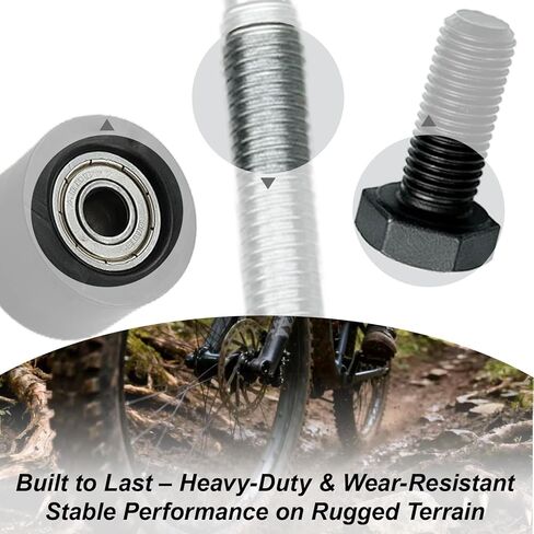 Universal Mini Bike Chain Tensioner Adjuster Bracket Fit for Predator 212cc 79cc 224cc 196cc GX160 GX200 Engine Coleman CT200U CT200U-EX BT200X Baja DB30 Minibike Parts Black Roller in Kuwait