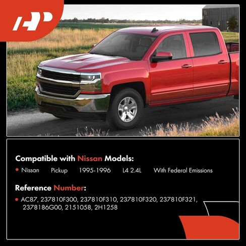 A-Premium Idle Air Control Valve IAC + Throttle Position Sensor TPS Compatible with Nissan Pickup 1995 1996, 2.4L in Kuwait