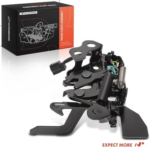 A-Premium Front Hood Latch Lock Assembly Compatible with Nissan Vehicles - TITAN 2017-2021, TITAN XD 2019-2022, Front Hood Lock in Saudi Arabia