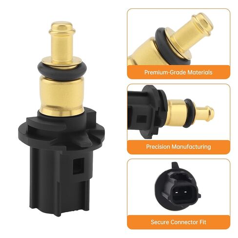 Coolant Temperature Sensor 5033313AA 1712518, 2-Pin Plug and Play Water Temp Sensor Compatible for Dodge Journey 2009-2020, Jeep Compass Patriot 2007-2017, Chrysler 200, Dodge Avenger Caliber in Kuwait