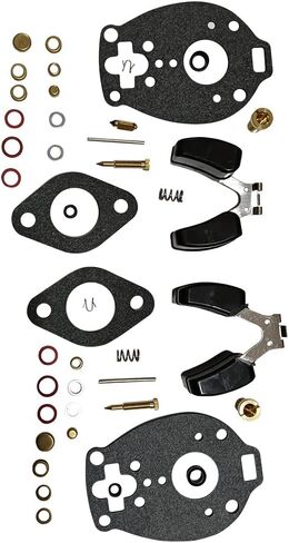 New 2*Carburetor Repair Kit Set Compatible with Massey Ferguson TO20 50 in Saudi Arabia