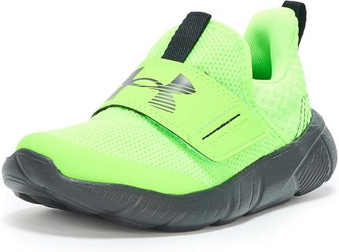 Under Armour Boy's Flash (طفل صغير) أسود/رمادي عصري/أبيض 2.5 طفل صغير M in Saudi Arabia