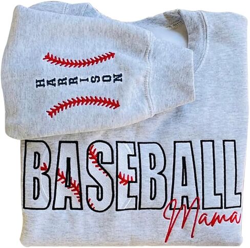 Personalized Baseball Mama Shirt, Baseball mom Shirt, Baseball Shirt Women, Custom mom Shirt with Kids Names in Saudi Arabia