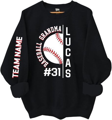 Personalized Baseball Mama Shirt, Baseball mom Shirt, Baseball Shirt Women, Custom mom Shirt with Kids Names in Saudi Arabia