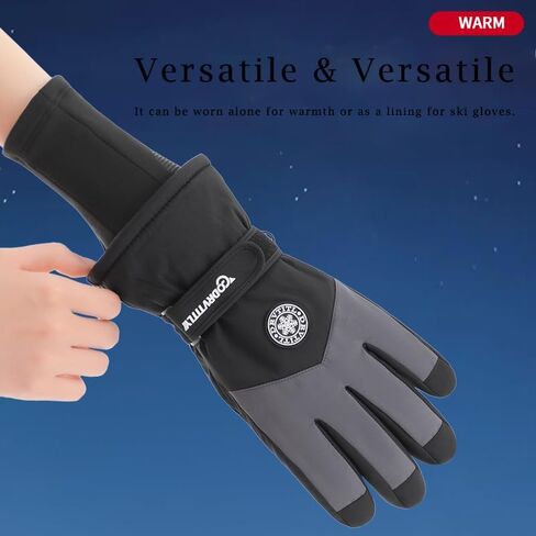 Men's Lightweight Running Gloves Anti-Slip Touch Screen Warm Winter Gloves Liners for Cycling Biking Driving in Saudi Arabia