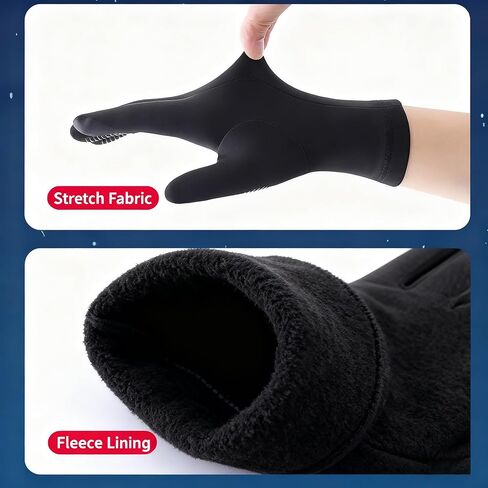 Men's Lightweight Running Gloves Anti-Slip Touch Screen Warm Winter Gloves Liners for Cycling Biking Driving in Saudi Arabia