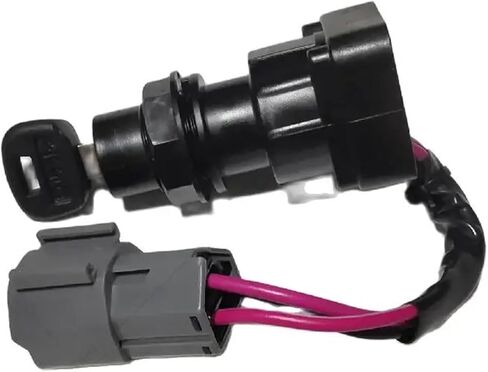 For excavator for Kubota U15/U30//KX155 163 175 ignition switch start electric door lock switch accessories practical(Long) in Kuwait