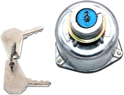 6 Terminal Key Start Ignition Switch with Wire Spade Lucas 9-82710045-0 Includes 2 Compatible with Industrial Gravel 260z in Saudi Arabia