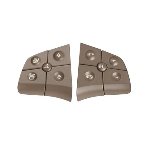 Steering Wheel Mounted Cruise Control Switch Butto Car 4/5 Keys Steering Wheel Control Buttons Switch/Fit for Benz W164 W245 W251 ML GL B R Class Auto Accessories(Black 5 Keys) in Saudi Arabia