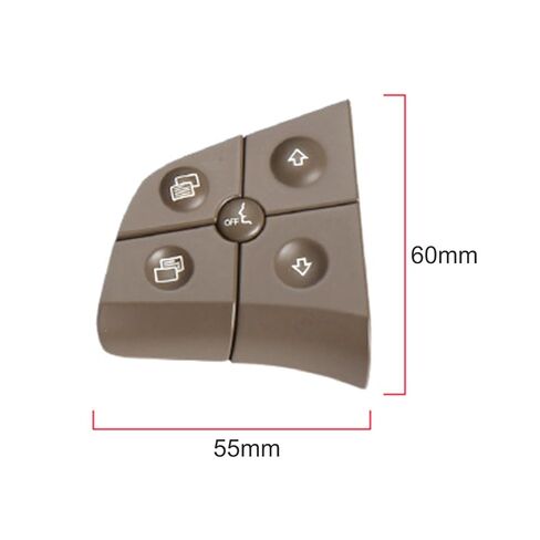 Steering Wheel Mounted Cruise Control Switch Butto Car 4/5 Keys Steering Wheel Control Buttons Switch/Fit for Benz W164 W245 W251 ML GL B R Class Auto Accessories(Black 5 Keys) in Saudi Arabia