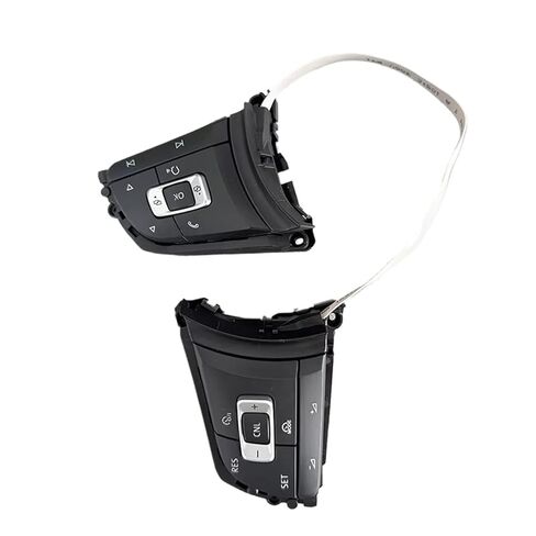 Steering Wheel Mounted Cruise Control Switch Butto/Fit for Volkswagen Passat B8 Variant Golf 7 Arteon Tiguan, with Multifunctional Steering Wheel Buttons and Acc Cruise Cont(Lavender) in Saudi Arabia