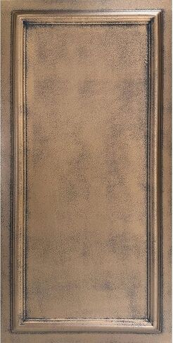 À LA MAISON CEILINGS R2147 بلاط سقف لاصق من الإسفنج بإطار مقاس 20 بوصة × 40 بوصة (21.4 قدم مربع/العلبة)، عبوة من 4 قطع، نحاسي عتيق in Kuwait