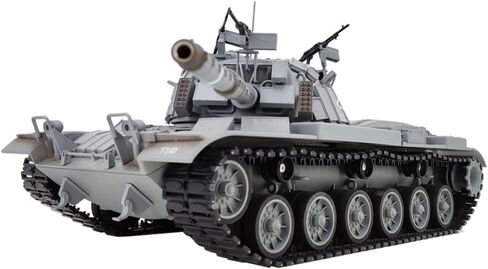 دبابة FunXylophy RC للبالغين، 1/16 2.4G دبابة القتال الرئيسية الألمانية Leopard 2A7 مع الصوت والضوء، مركبة قتال مدرعة عسكرية in Kuwait