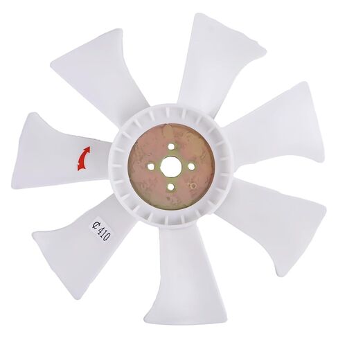 ZTUOAUMA Radiator Coolant Fan F410 Compatible with Jinma Farm Pro Tractor in Saudi Arabia