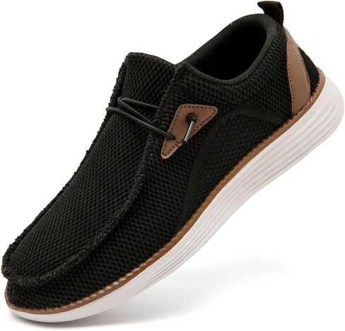 أحذية رجالية بدون كعب سهلة الارتداء أحذية مشي للرجال أحذية رياضية كاجوال للعمل للرجال بدون كعب للجري والتنس خفيفة الوزن ومريحة in Kuwait