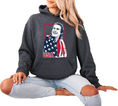 Jack Hughes Shirt - USA Gold Hockey Tshirt, American Flag Hockey Hero T-Shirt, Patriotic Sports Fan Tee, USA Pride Hockey Lover Gift Men Women for Game Day Sports Supporters in Saudi Arabia