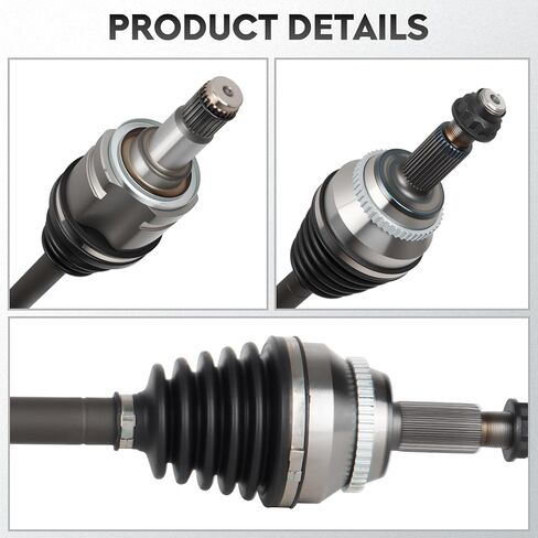 NEW Left Front CV Axle Shaft Assembly fits for Toyota Sienna 2004 2005 2006 3.3L, for Sienna 2007 2008 2009 2010 3.5L, FWD Only, Driver Side, for 66-5260 in Saudi Arabia