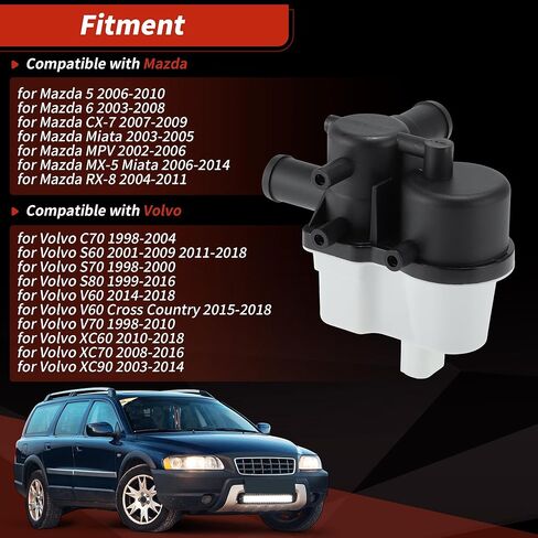 مضخة كشف تسرب بخار الوقود لمازدا 5 6 CX-7 RX-8 MPV MX-5 مياتا لفولفو XC60 XC90 S60 XC70 S80 C70 V60 S70 V70 No.310600/30774518/31321575/31392490/AJ5118581A in Kuwait