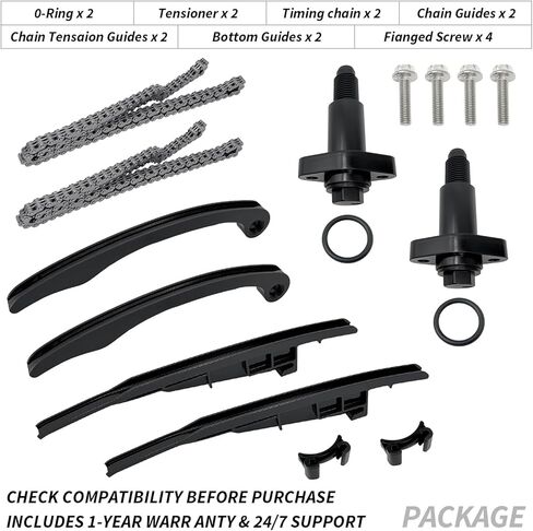Timing Chain Guide Tensioner Kit Compatible with Can-Am Outlander Commander Renegade Maverick Max 1000 1000R OEM# 420436017 420236583 420236510 in Saudi Arabia