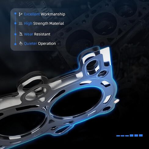 Timing Chain VVT Gear Sprocket Kit & Head Gasket with Bolt Set Fits for Toyota Prius 2010-2013, for Toyota Prius V 1.8L L4 2012-2013, #13070-0T010 HS26515PT in Saudi Arabia