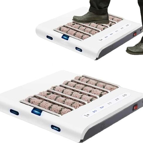 Rechargeable Automatic Shoe Polisher, 260RPM Induction Sole Cleaning Machine, Waterless Electric Cleaner for Leather, Ideal for Hotels & Dust-Free Workshops in Saudi Arabia