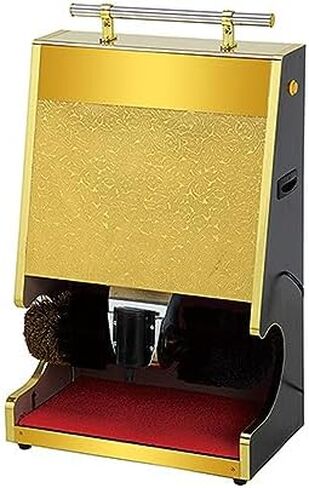 Professional Electric Shoe Cleaner & Polisher - Fast, Powerful Stainless Steel Shine Machine for Home & Commercial Use - Ideal for All Shoe Types in Saudi Arabia