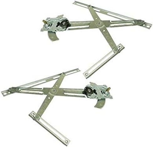 Front Manual Window Regulator Set of 2 - Compatible with 1979-1983 Toyota Pickup (Without Vent Glass) in Saudi Arabia