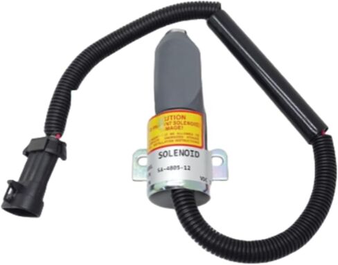 12v Shut Off Solenoid SA-4805-12 1753ES-12E6UC4B1S1CC43 For Kubota Engine V2203 Excavator KX161-2 KX101 KX151 B1550 F2000 GV3160 KX101 L2550 R410 New Aftermarket Parts in Saudi Arabia