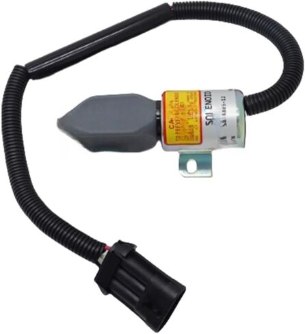 12v Shut Off Solenoid SA-4805-12 1753ES-12E6UC4B1S1CC43 For Kubota Engine V2203 Excavator KX161-2 KX101 KX151 B1550 F2000 GV3160 KX101 L2550 R410 New Aftermarket Parts in Saudi Arabia