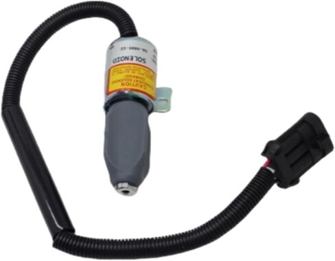 12v Shut Off Solenoid SA-4805-12 1753ES-12E6UC4B1S1CC43 For Kubota Engine V2203 Excavator KX161-2 KX101 KX151 B1550 F2000 GV3160 KX101 L2550 R410 New Aftermarket Parts in Saudi Arabia