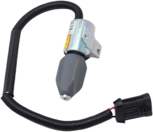 12v Shut Off Solenoid SA-4805-12 1753ES-12E6UC4B1S1CC43 For Kubota Engine V2203 Excavator KX161-2 KX101 KX151 B1550 F2000 GV3160 KX101 L2550 R410 New Aftermarket Parts in Saudi Arabia