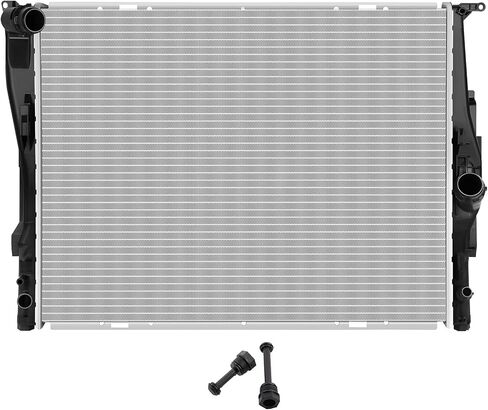 Cooling 2882 Radiator Compatible with 2006 2007 2008 2009 2010 2011 2012 2013 for B-M-W for 128i 130i 323i 325i 325xi 330xi 328i 328xi 330i Z4 AT MT Replacement CU2882 Aluminum Radiator in Saudi Arabia
